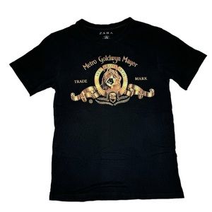 Zara Unisex T-Shirt Metro Goldwyn Mayer size small